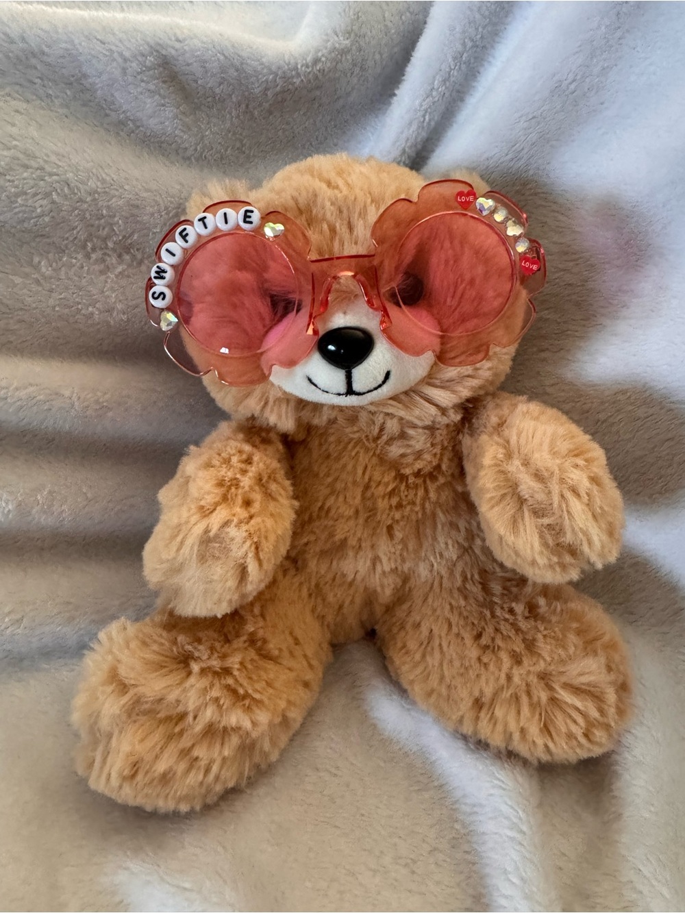 Pink Flower Shaped Girl’s Sunglasses